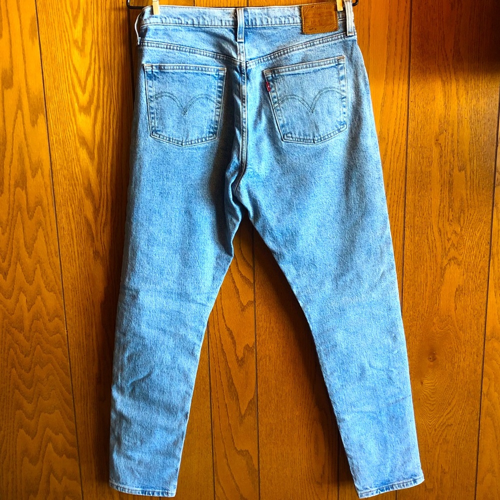 Levi’s 501 mom jeans high rise straight leg size 8